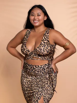 4-Way Artemis Top  - Organic Leopard