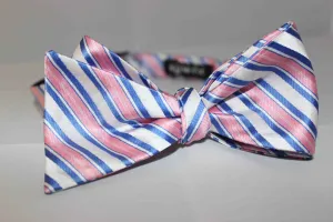 American Stripe - Nautical Blue/Pink