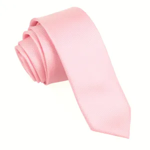 Baby Pink Skinny Tie