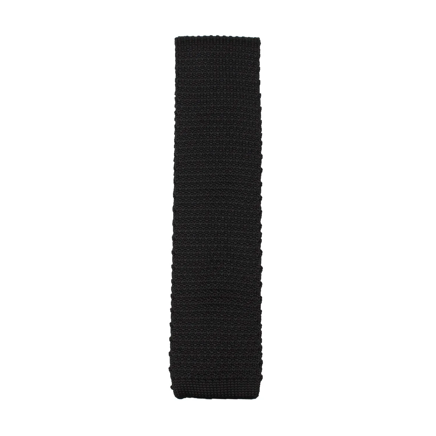 Black Knitted Tie