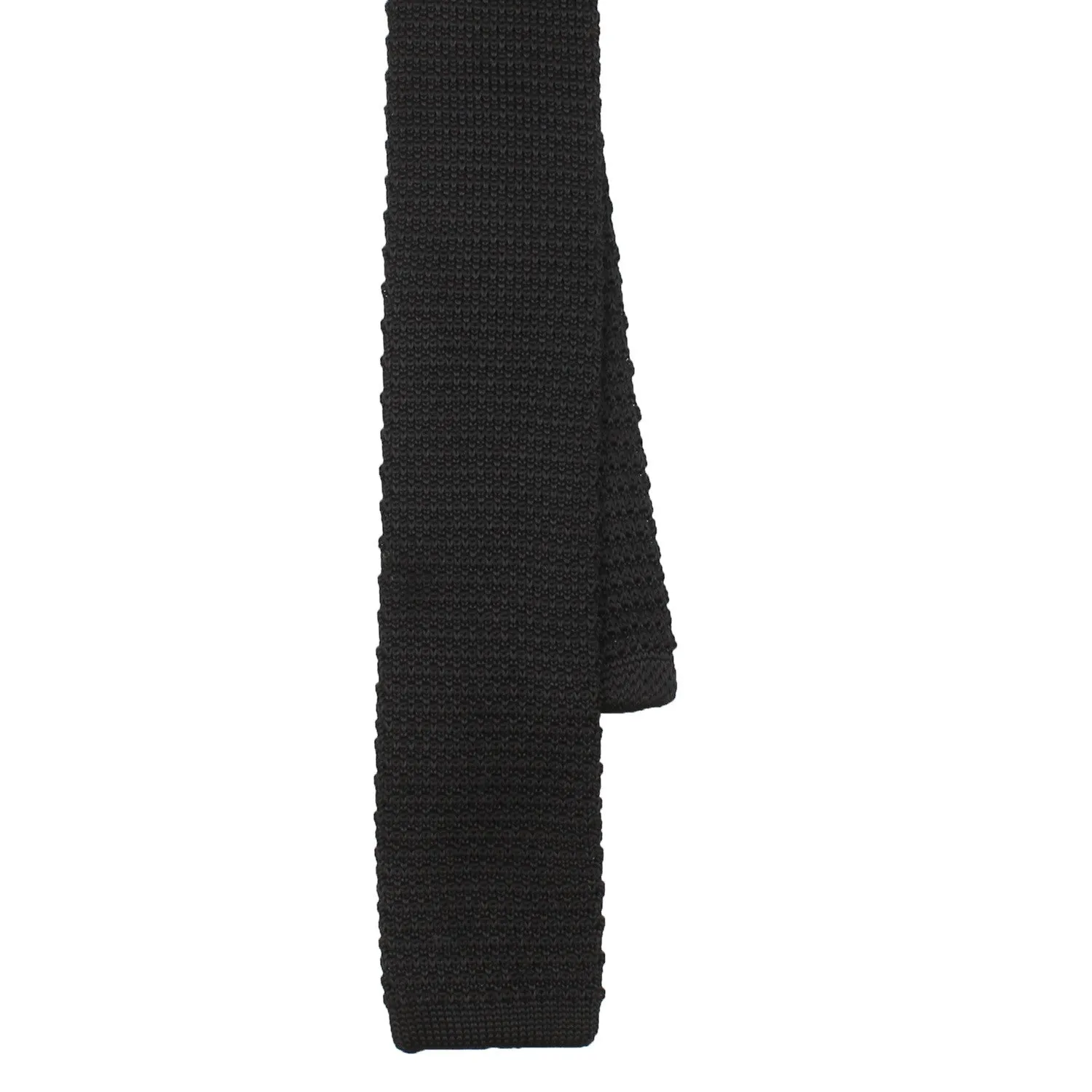 Black Knitted Tie