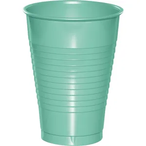 Fresh Mint Plastic Cups 12oz 20ct,