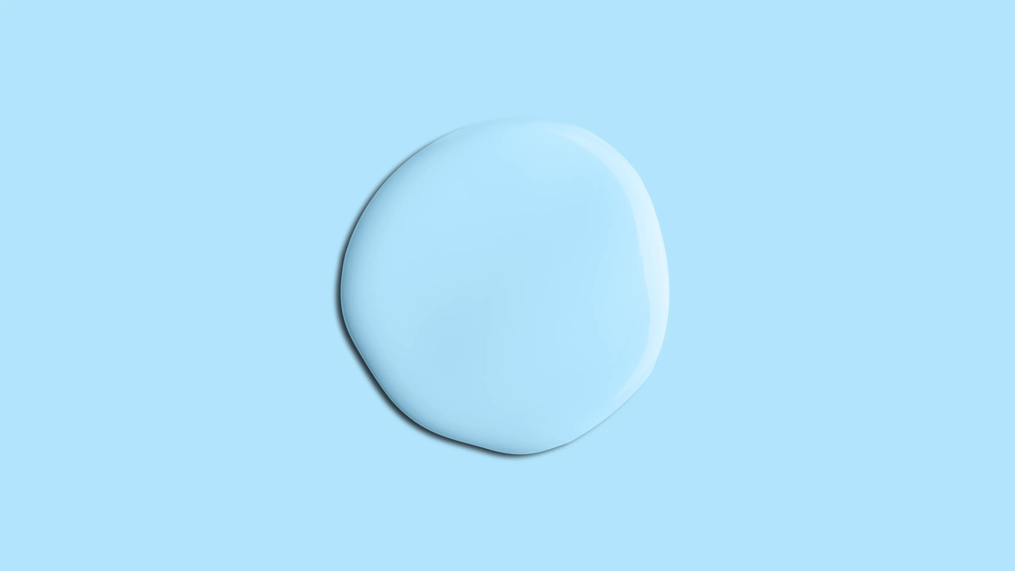 Friendly Blue eggshell paint