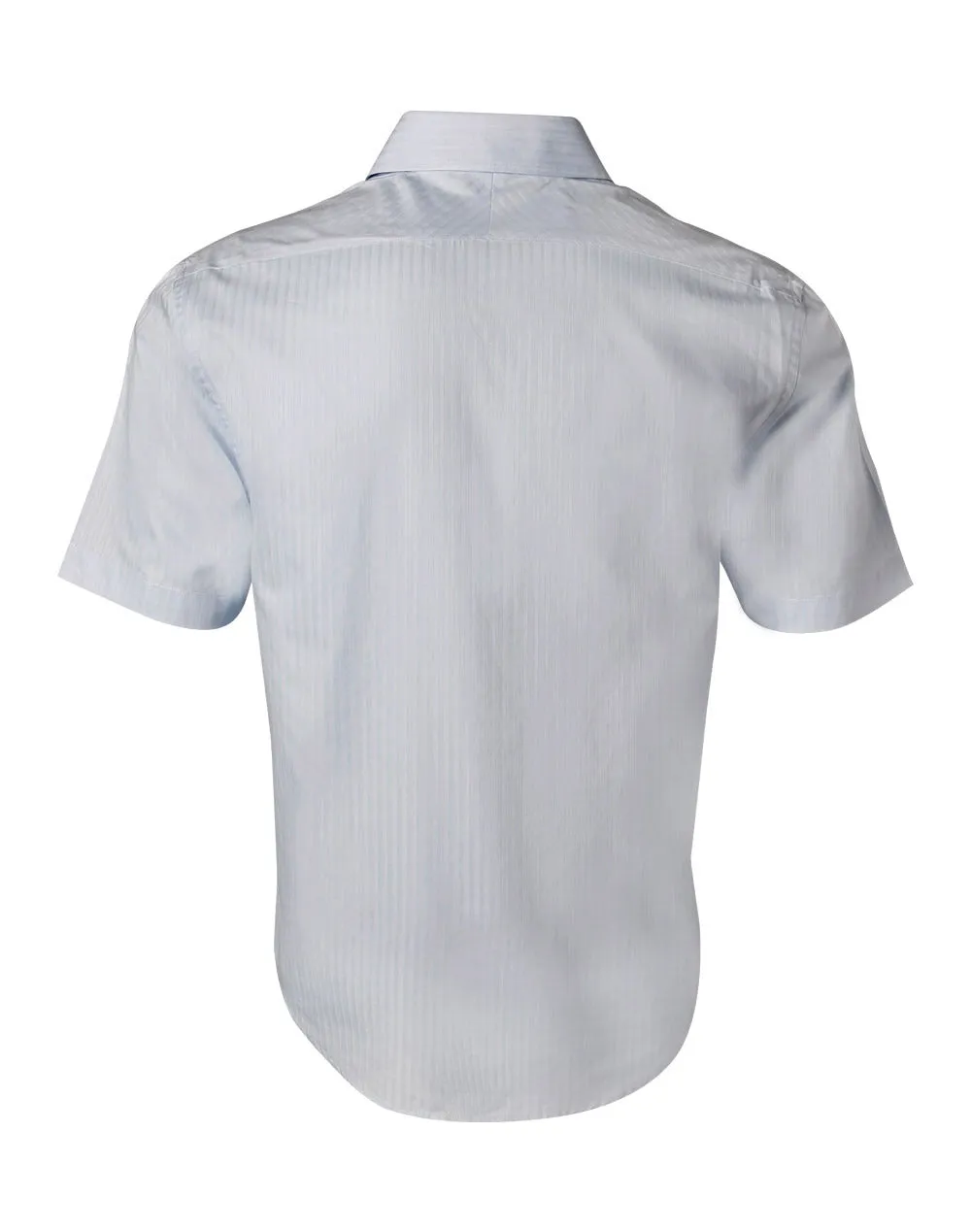 M7100S Men's Self Stripe Short Sleeve Shirt