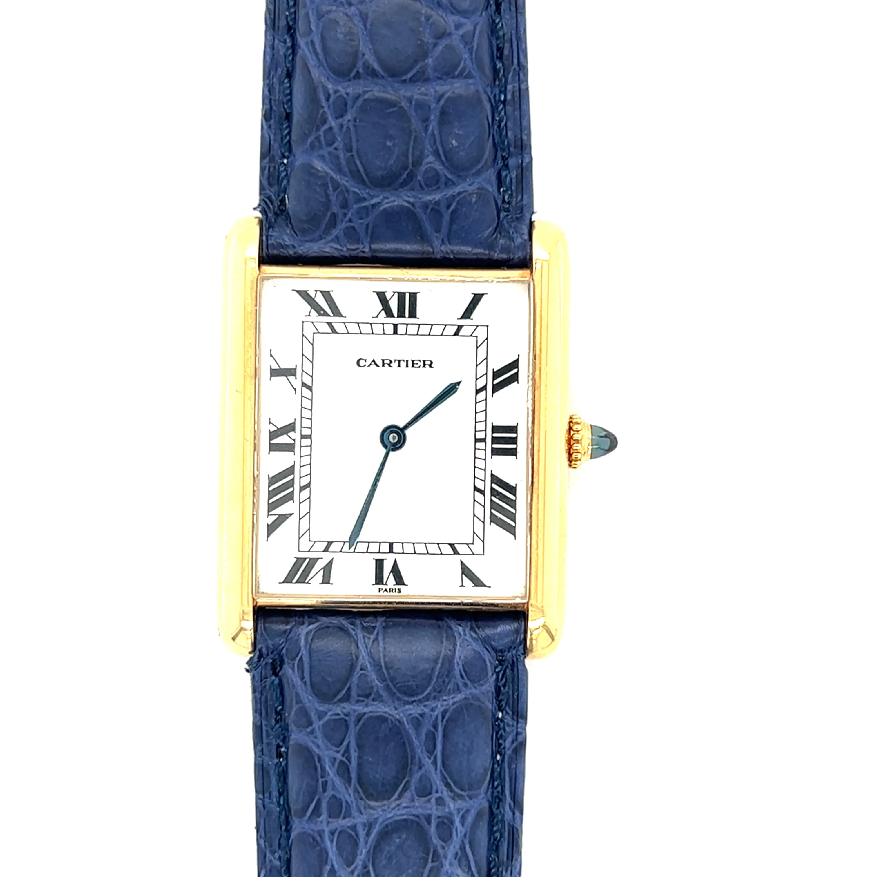 Here is an optimized title for the e-commerce product:

Vintage 1970 Cartier Paris Jumbo Tank Automatique Watch in 18kt Gold - Rare Collectors Edition

This title includes key details and appealing modifiers like Vintage, Rare, and Collectors Edition to attract potential buyers.