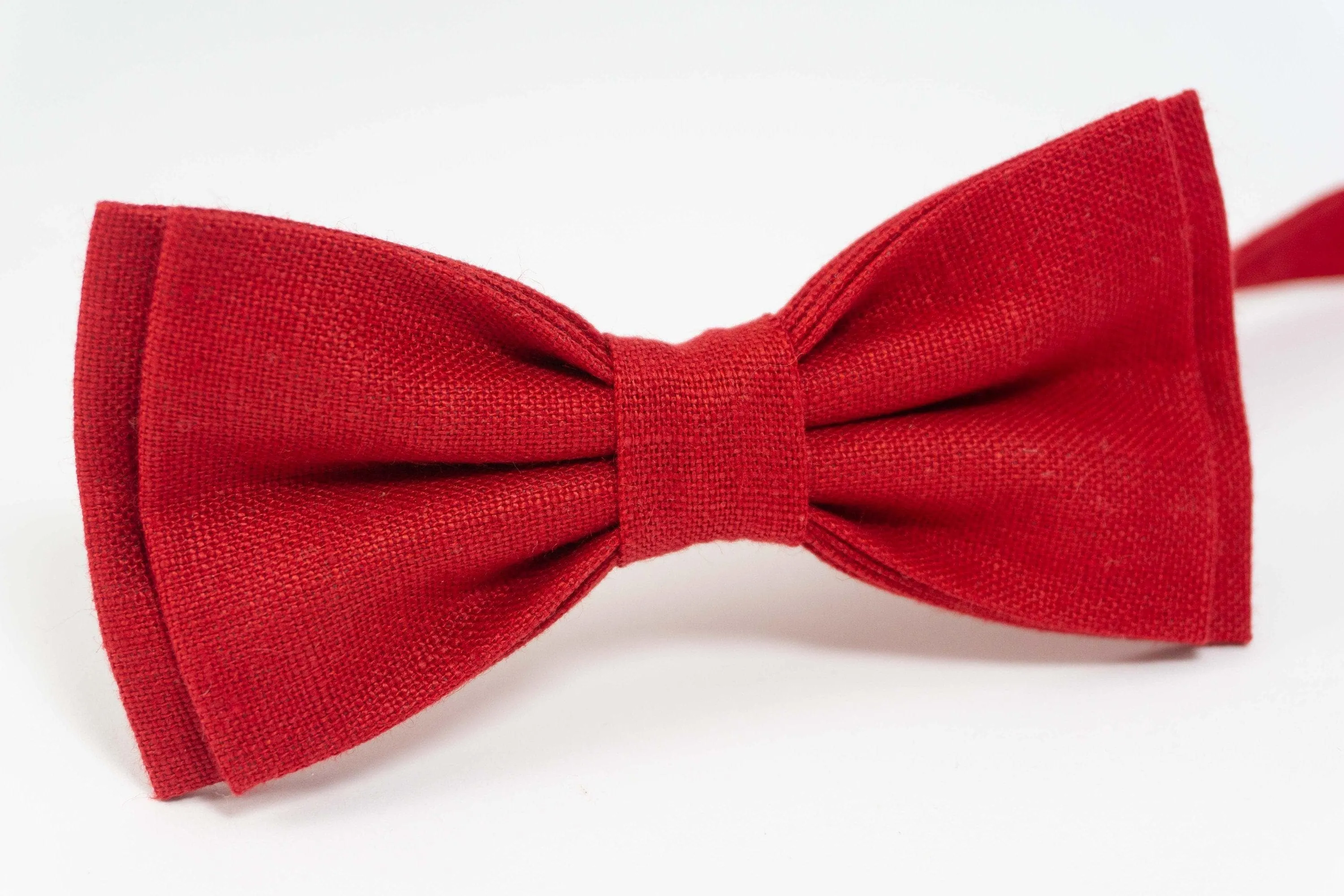 Red color bow tie | wedding bow ties