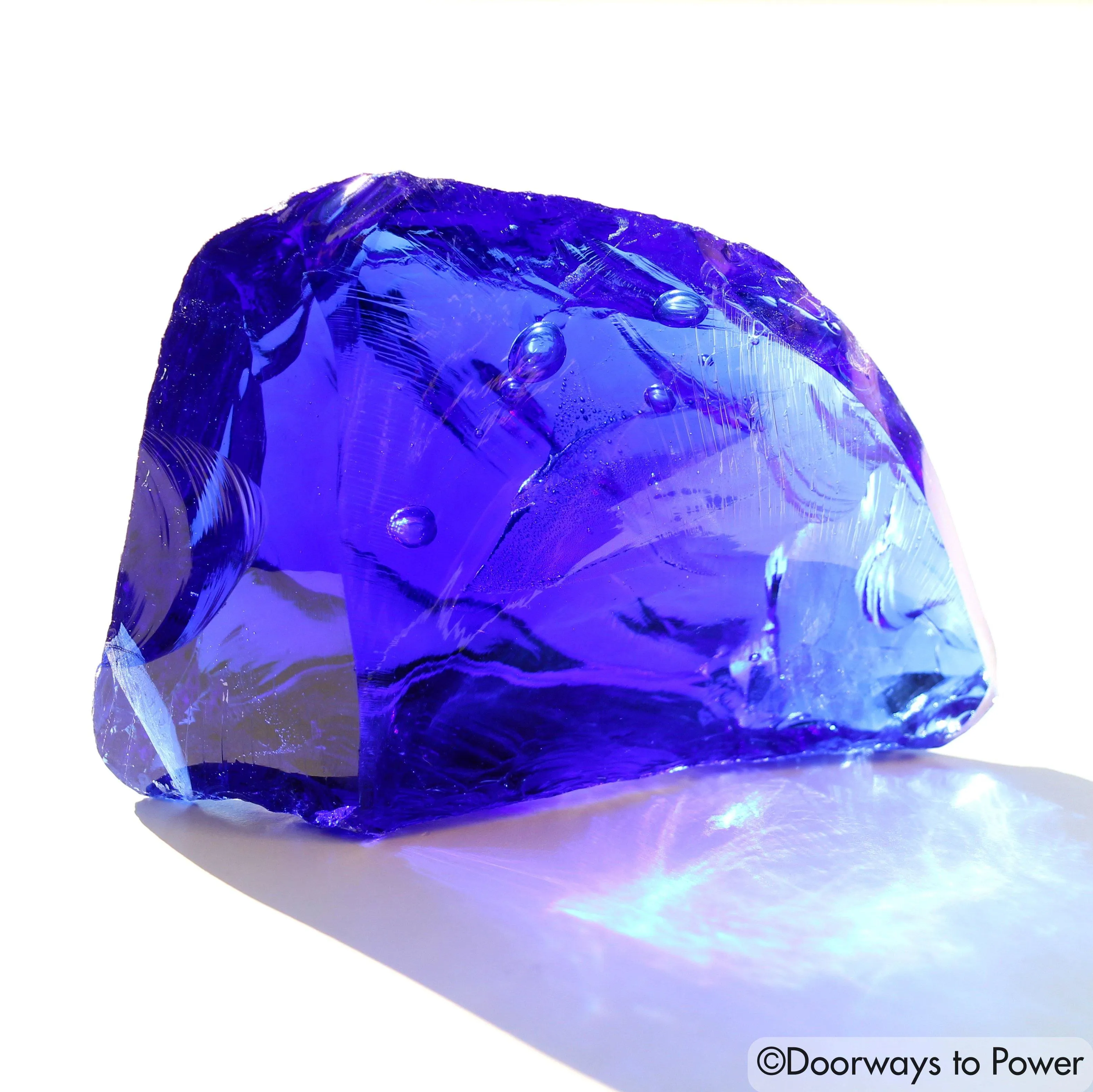 Tanzanite Fire Elestial Sapphire Andara Crystal 'Next Octave / Light of Be-ing'